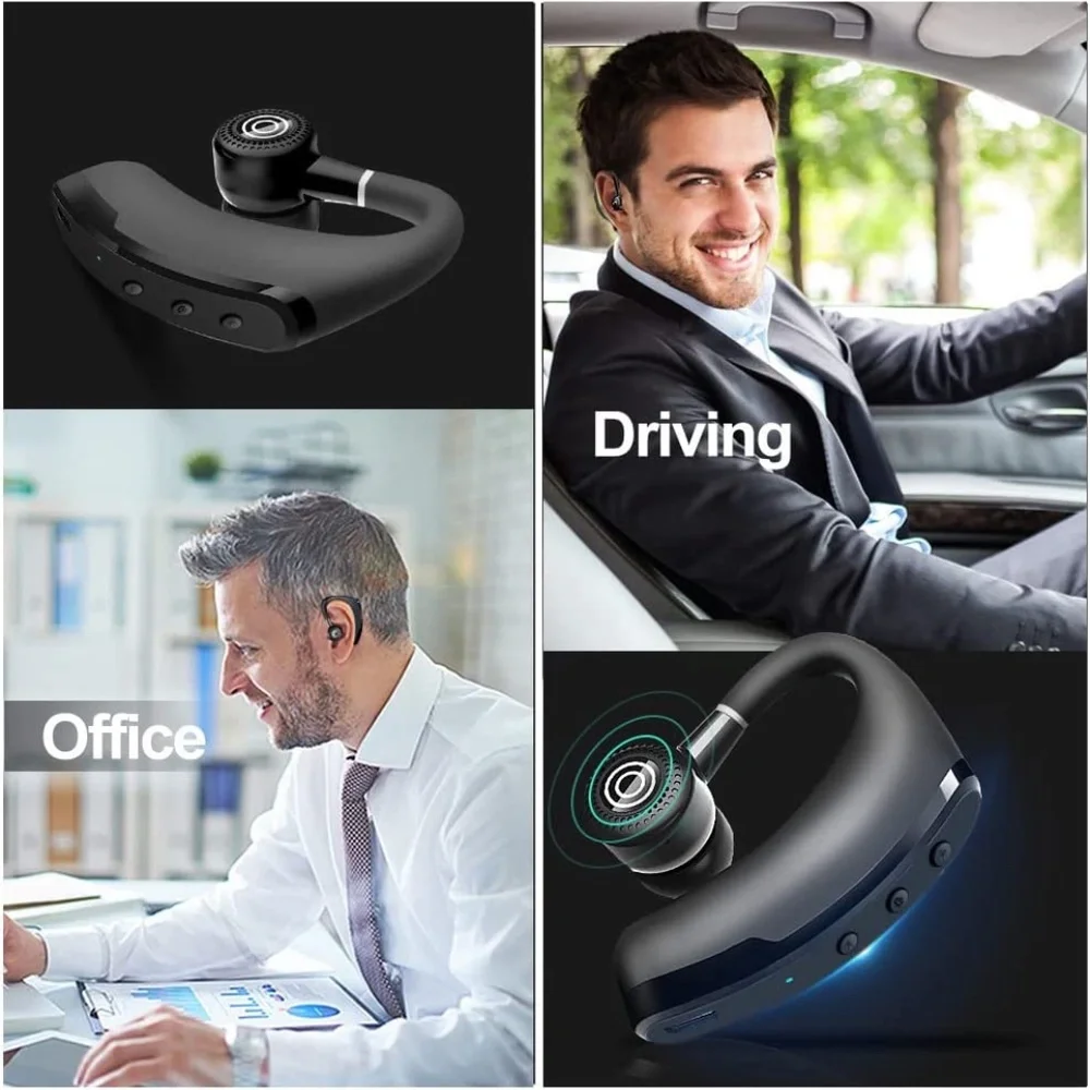 Wireless Headphones- Bluetooth In Ear-Waterproof-Battery Case Charger 5.3 Chip